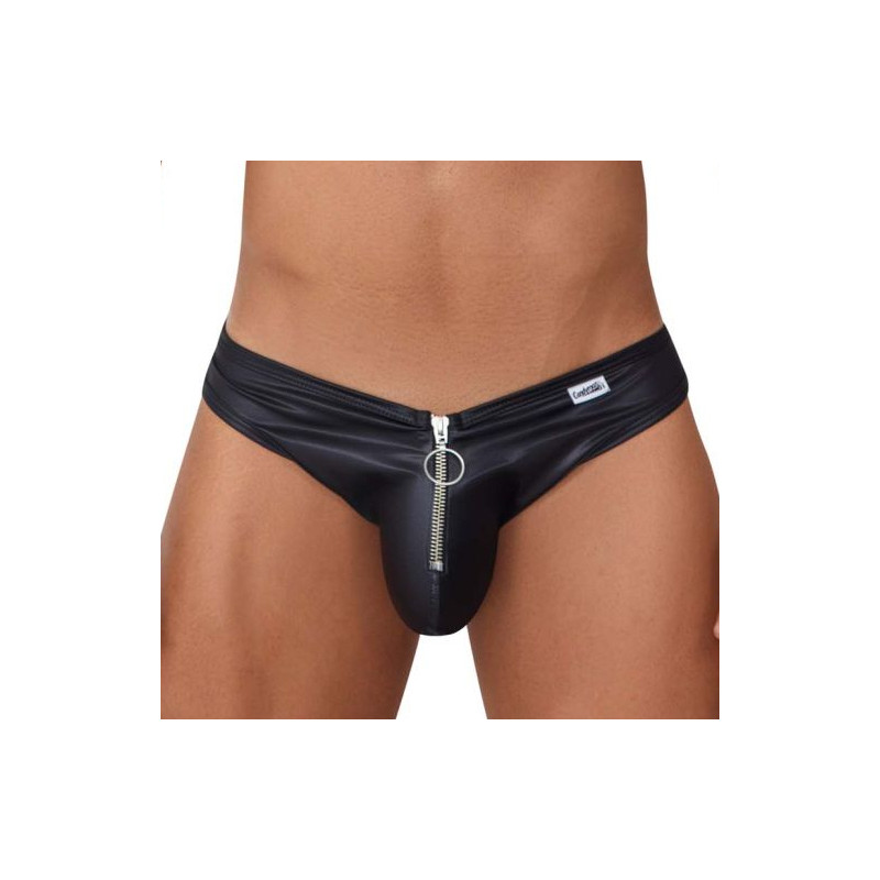 CandyMan Jockstrap à Franges Yuelao Noir